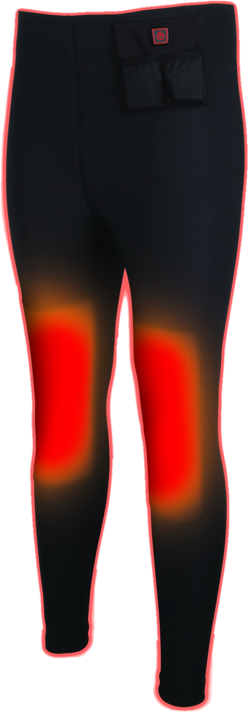 Thermo Underpants - lange beheizbare Unterhose - beheizter Bereich ist Oberschenkel- und Kniebereich